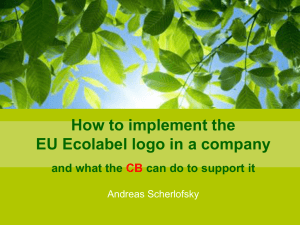 How to use the EU Ecolabel compliant and efficiently in marketing