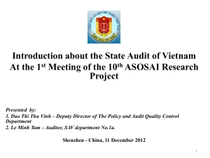 Presentation-SAI Vietnam