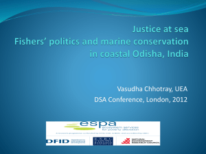 Justice at sea - Development Studies Association