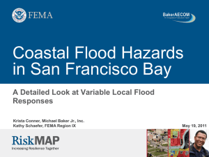 A Detailed Look at Variable Local Flood Responses Krista Conner