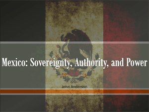 Mexico Sov Auth Power John Anderson
