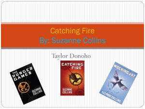 Catching Fire By: Suzanne Collins