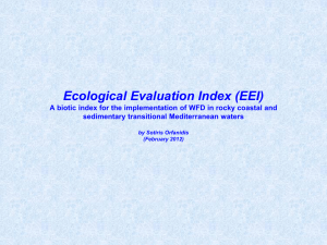 - Ecological Evaluation Index