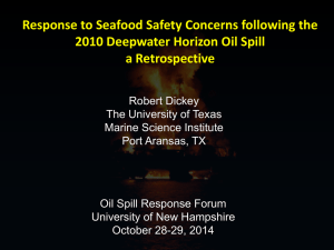 Retrospective on the Multiagency Response to Seafood Safety