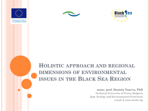 Holistic approach and regional dimensions of environmental issues