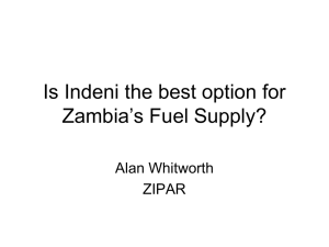 How to Cut Zambian Fuel Costs - Economics Association of Zambia