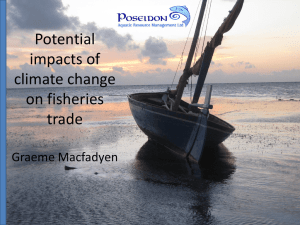 Climate change impacts on fisheries trade, and implications for EPAs -