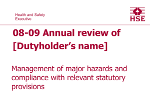 Dutyholders 08-09 annual review