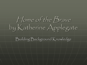 Home of the Brave by Katherine Applegate
