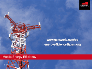 Mobile Networks: Energy Efficiency Benchmarking KPIs