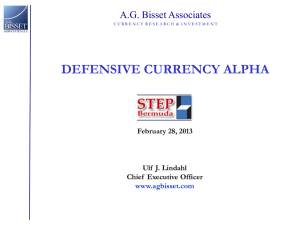 What is Defensive Currency Alpha?