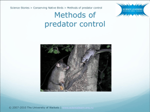 Methods of predator control