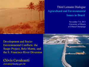 Development and Socio-Environmental Conflict