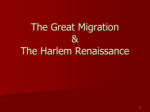 The Great Migration - Hickman Mills C