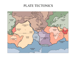 Plate Tectonics ppt