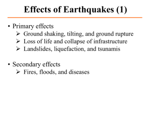 Presentation2 Earthquakes