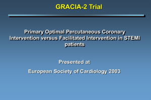 The GRACIA 2 Trial - Clinical Trial Results