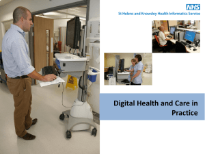 Rowan Pritchard-Jones: Digital Health and Care in Practice