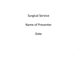 m&m presentation template - ucla department of surgery m&m presentation template - ucla department of surgery, Presentation templates