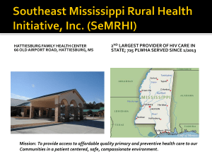Southeast Mississippi Rural Health Initiative, Inc. (SeMRHI)