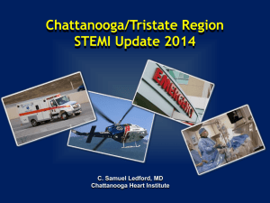 Chattanooga-Tristate Region STEMI Update