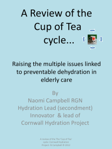 The *Cup of Tea* cycle