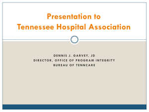 PowerPoint - Tennessee Hospital Association