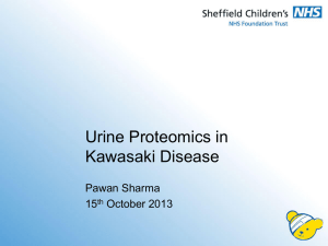 Urine Proteomics in Kawasaki Disease