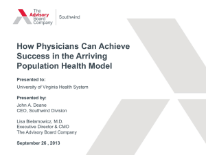 How Physicians Can Achieve Success in the Arriving Population