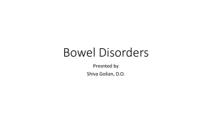 Bowel Disorders