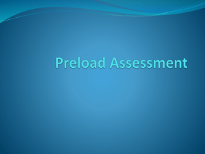 Preload-Assessment