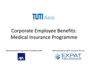 TUM – Guide to your Medical Insurance Programme