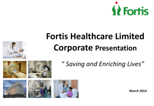 March 2014 - Fortis Healthcare