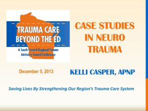 Case studies in neuro trauma