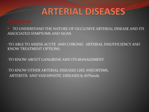 arterial diseases