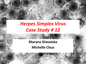 CS12 Herpes Simplex Virus_Presentation
