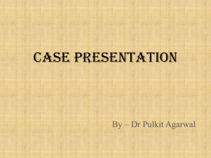 case presentation - inverted papilloma
