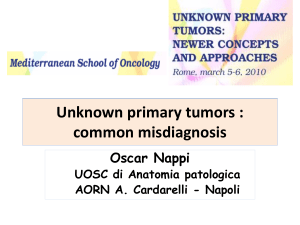 Unknown primary tumors