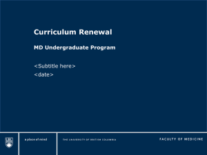 Scholarship - Curriculum Renewal
