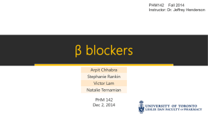 Beta-blockers