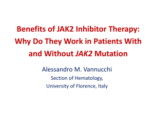 Benefits of JAK2 Inhibitor Therapy: Why Do They Work in