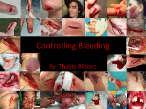 Controling Bleeding