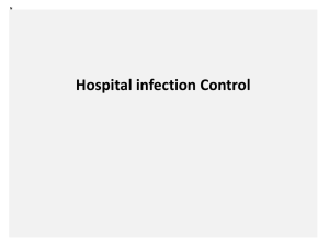 Hospital infection Control: