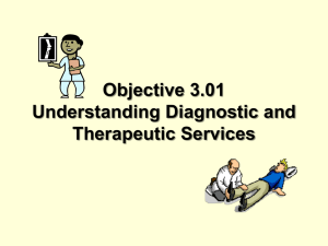 Understanding Diagnostic Services