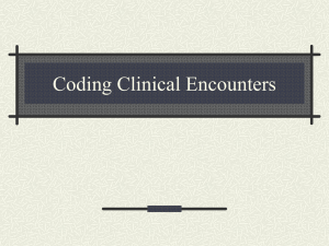 Presentation on How to Code Clinical BH Encounters in Primary Care