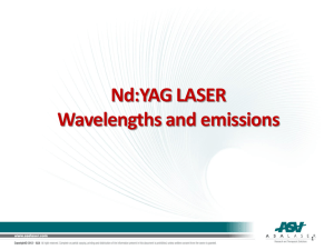 Nd:YAG (λ = 1064 nm) EFFECTS