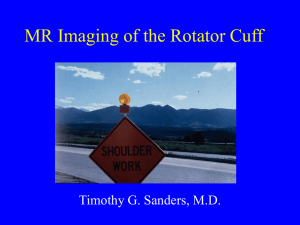 MRI of Rotator Cuff