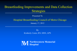 Breastfeeding Improvements and Data Collection
