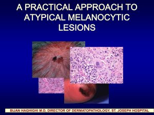 a practical approach to atypical melanocytic lesions