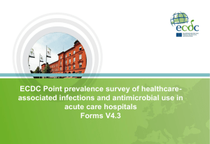 European Prevalence Survey of Healthcare